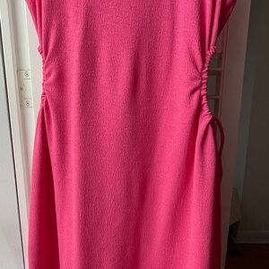 And Now This Women's Sleeveless Pink Dress.  Size M